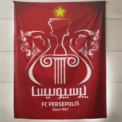 پرچم هواداری طرح پرسپولیس