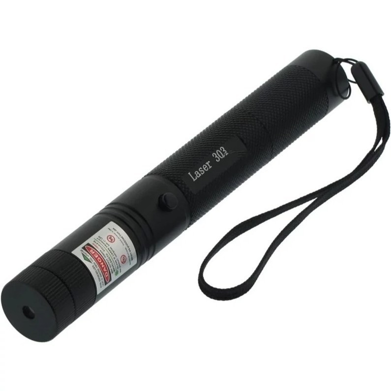 لیزر سبز دوربرد اسمال سان SMALL SUN ZY-303 برد تا 12 کیلومتر باتری شارژی 18650 قفل ایمنی دو کلیده سه حالت نور