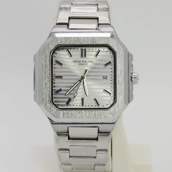 ساعت مچی مردانه پتک فیلیپ Patek Philippe تمام استیل رنگ ثابت