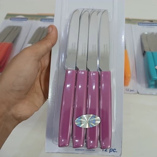 12 عدد چاقو میوه خوری ارمانتینا برزیلی جنس اصلی با کیفیت بسیار بالا ضد زنگ و ضد کثیف ماندن