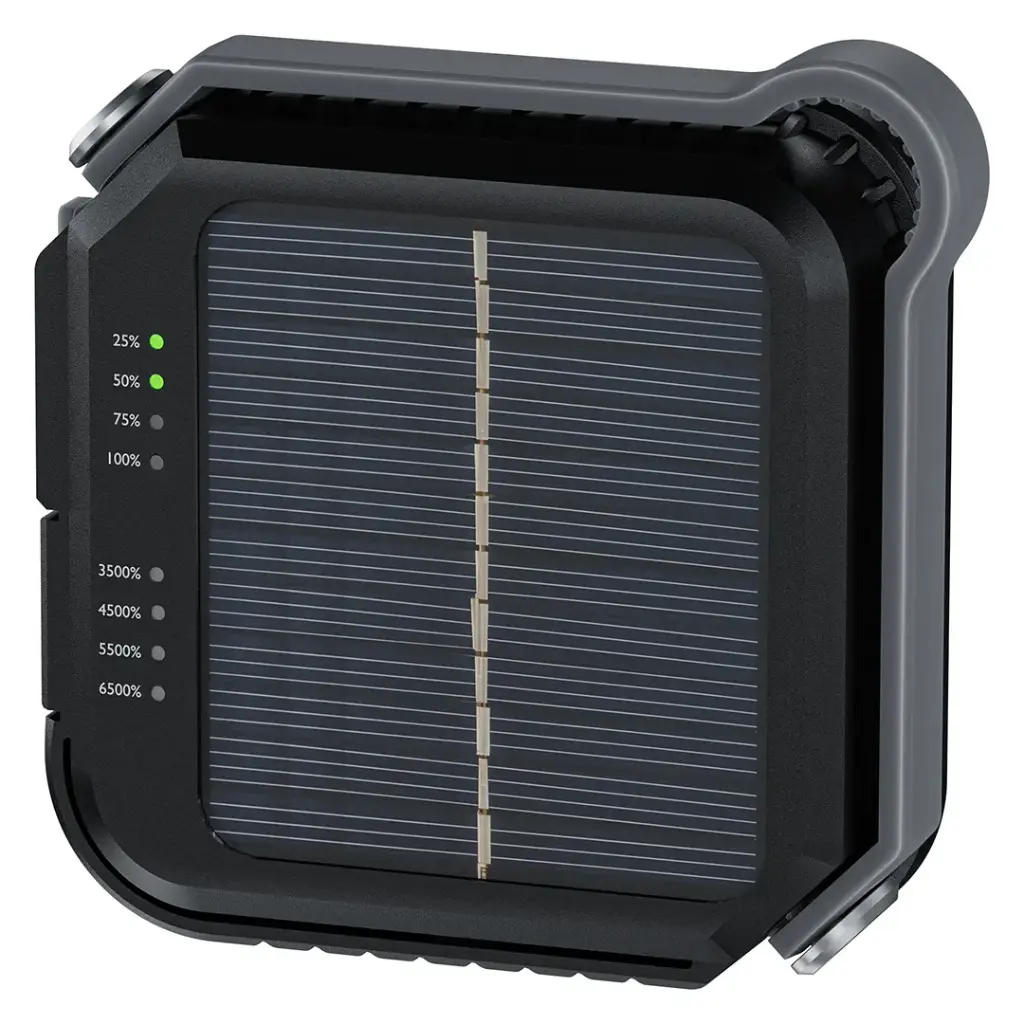 چراغ خورشیدی گرین لاین Solar Lumix روشنایی 1000 لومن + پاوربانک 4000 میلی آمپر