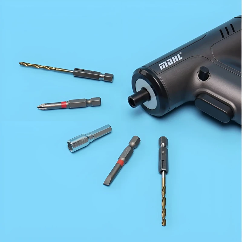 پیچ گوشتی برقی شارژی MDHL مدل MD-8728 ست کامل 29 تکه با باتری 2000 میلیآمپرساعت و شارژ Type-C