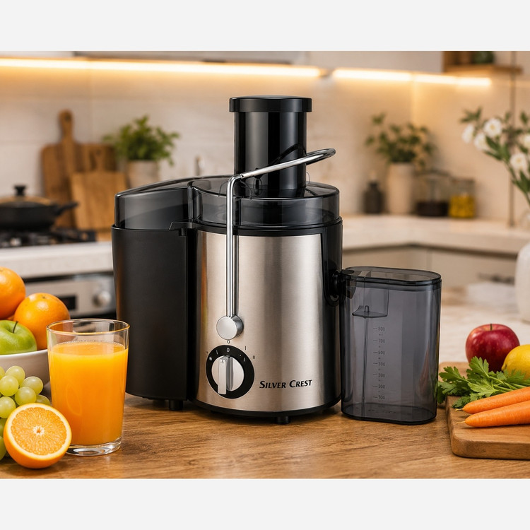 آبمیوه گیری سیلور کرست مدل JH-3028 با 2 سال گارانتی