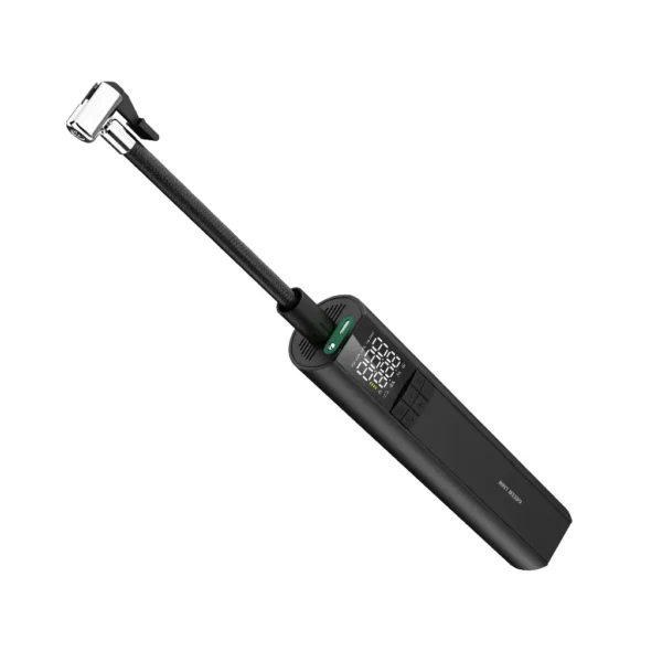 کمپرسور باد پمپ باد شارژی گرین لاین GL-A3 فشار 150 PSI نمایشگر دیجیتال مناسب خودرو، موتور، دوچرخه و توپ