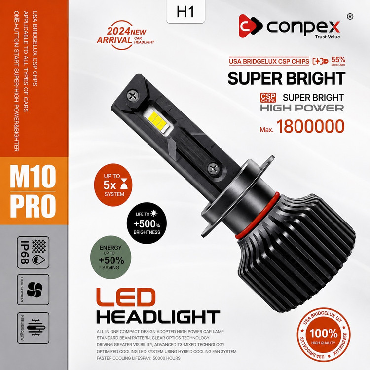 هدلایت CONPEX M10PRO پایه H1 با گارانتی