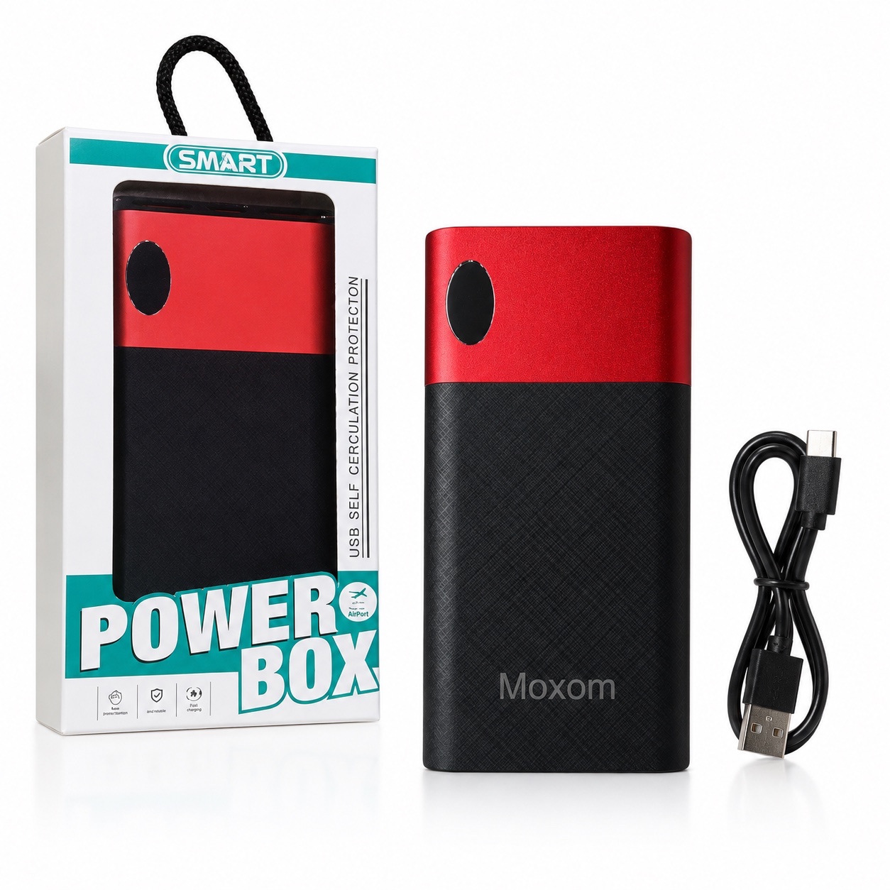 پاور بانک 10000 میلی آمپر فست شارژ POWER BOX