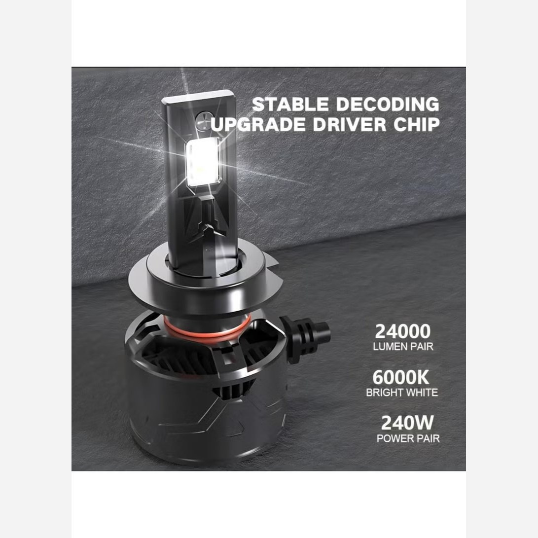 هدلایت Conpex X8 LED پایه H1 با گارانتی 240 وات
